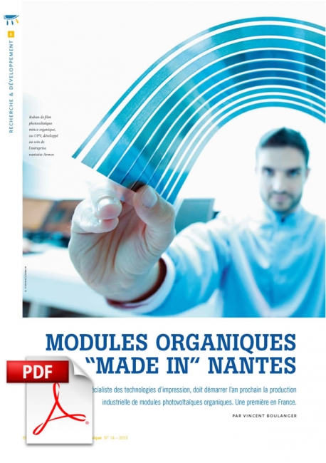 Modules organiques "made in" Nantes (Article PDF) 