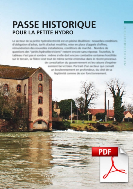 Passe Historique pour la petite hydro (Article PDF)