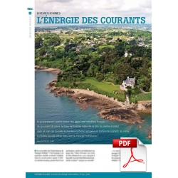 Article PDF - Hydroliennes : l'énergies des courants sous bonne tension (Février 2014)