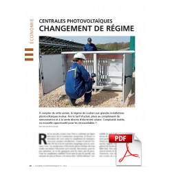 Article PDF - Centrales Photovoltaïques (Janvier/Février/Mars 2016)