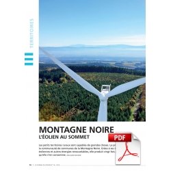 Montagne Noire - L'éolien au sommet (Article PDF)