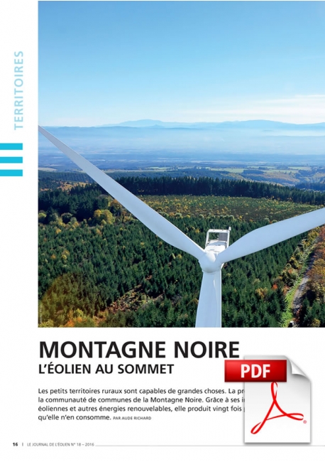 Montagne Noire - L'éolien au sommet (Article PDF)