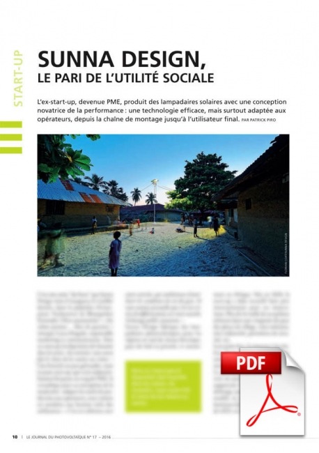 Sunna Design : Le Pari de l'utilité sociale (Article PDF)