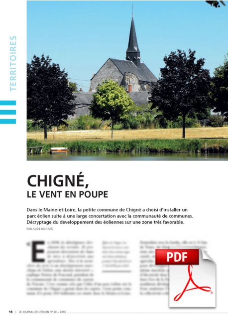 Chigné, le vent en poupe