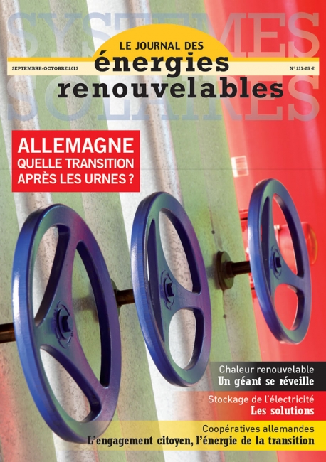 Numéro 217 du Journal des Énergies Renouvelables