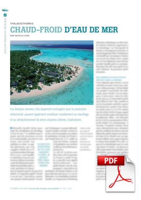 Article PDF - Thalassothermie : Chaud-froid d'eau de mer (Sept./Octobre 2014)