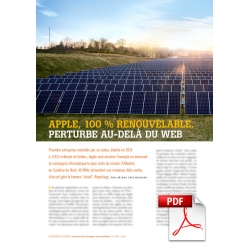 Article PDF - Apple, 100 % renouvelable (Nov./Décembre 2014)