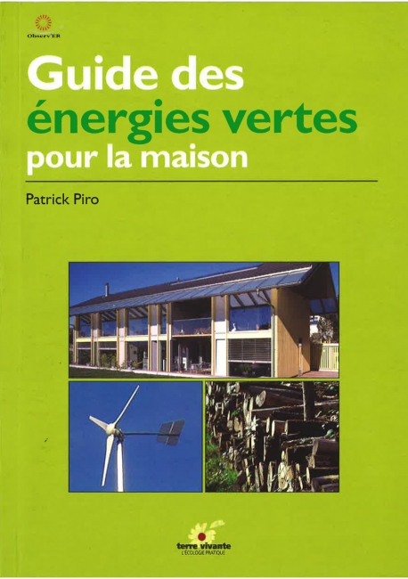 Guide des énergies vertes pour la maison